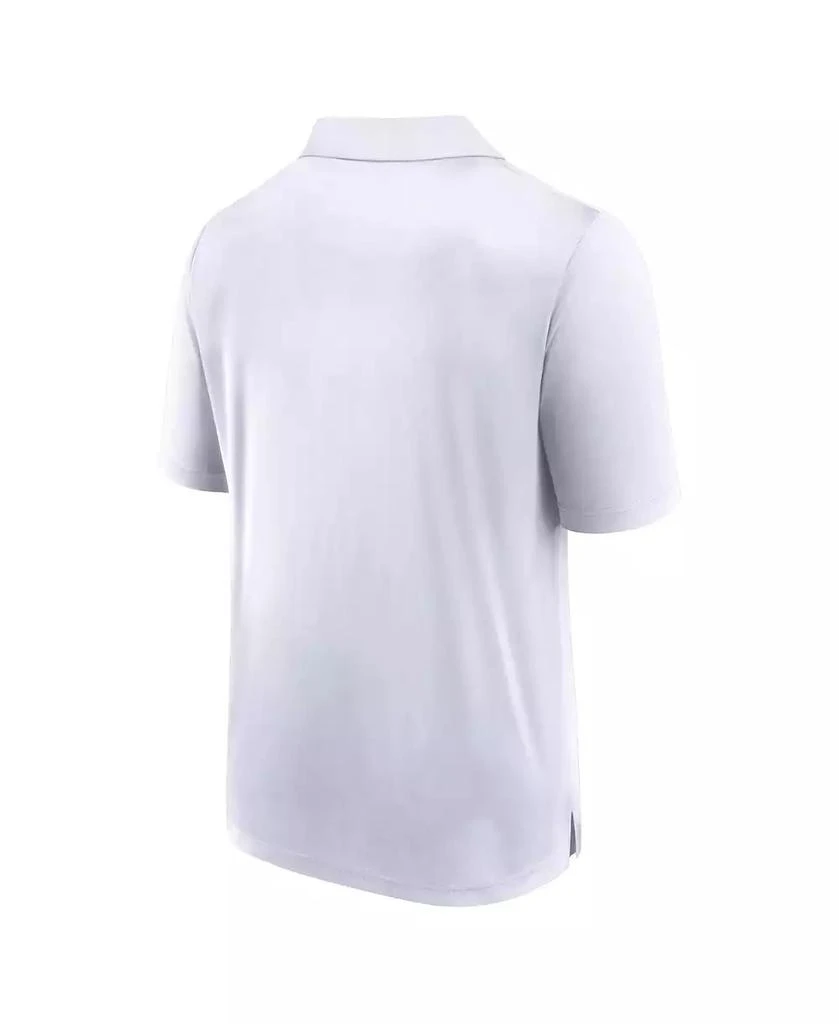 Fanatics Men's White LAFC Line Up Fade Polo Shirt 2