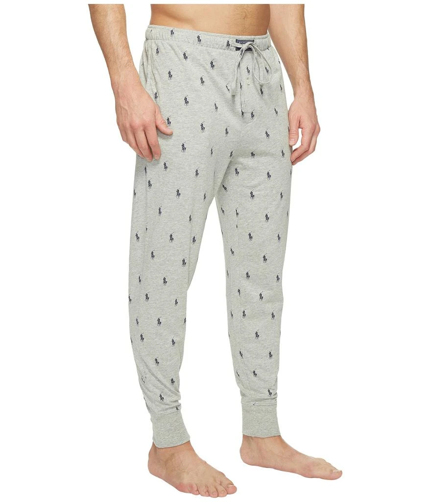 Ralph Lauren All Over Pony Player Knit Sleepwear Joggers 4
