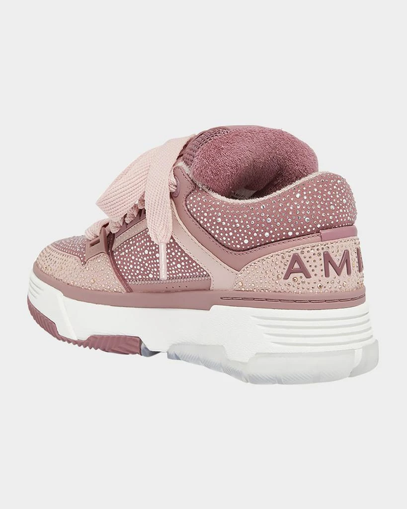 AMIRI MA-1 Crystal Suede Skater Sneakers 4