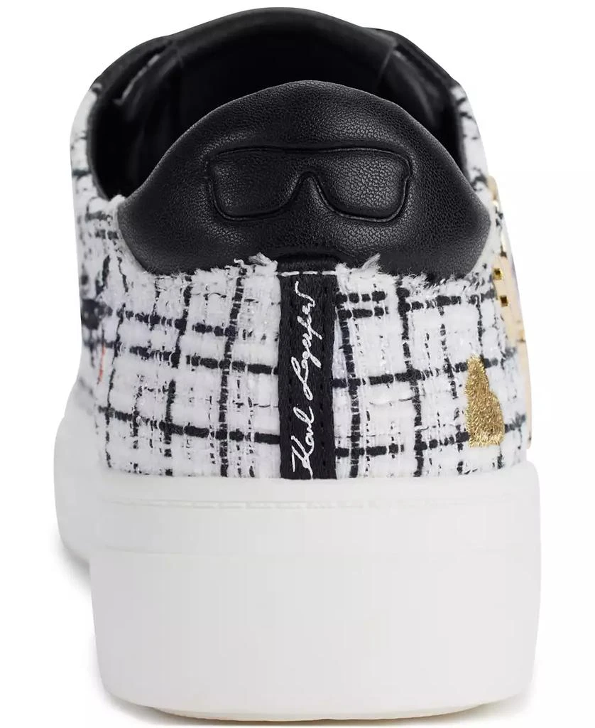 Karl Lagerfeld Paris Cate Pins Lace-Up Platform Sneakers 3