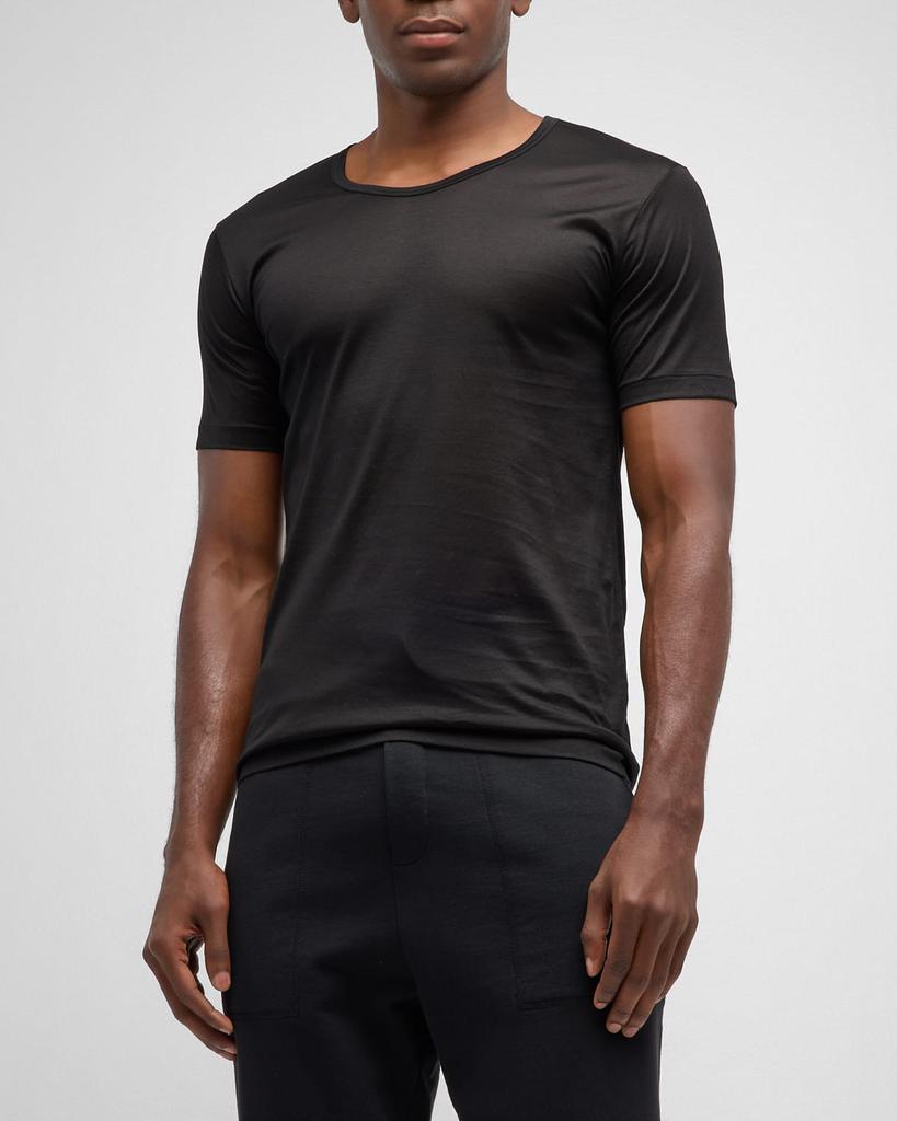 Zimmerli Men's Royal Classic Crew-Neck Cotton T-Shirt