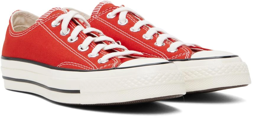 Converse Red Chuck 70 Low Top Sneakers 4