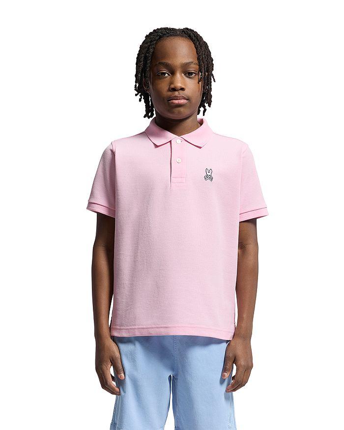 Psycho Bunny Unisex Classic Piqué Polo - Little Kid, Big Kid