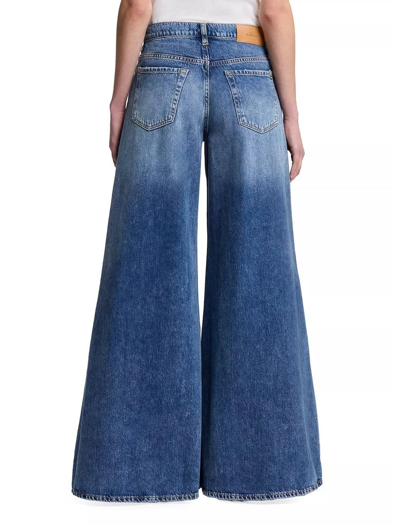 7 For All Mankind Willow Mid-Rise Palazzo Jeans 3