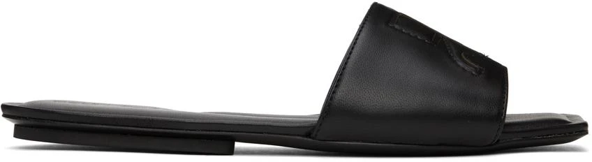 Courrèges Black 'AC' Sandals 1