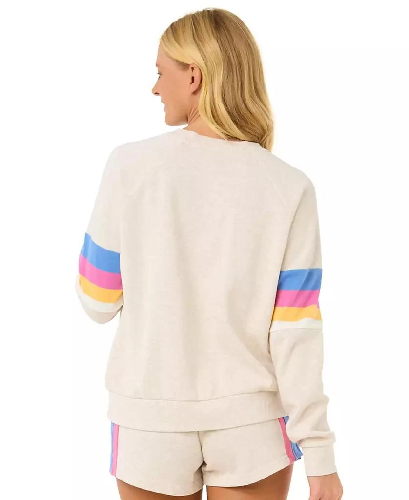 Rip Curl Juniors' Las Dalias Raglan-Sleeve Sweatshirt 3
