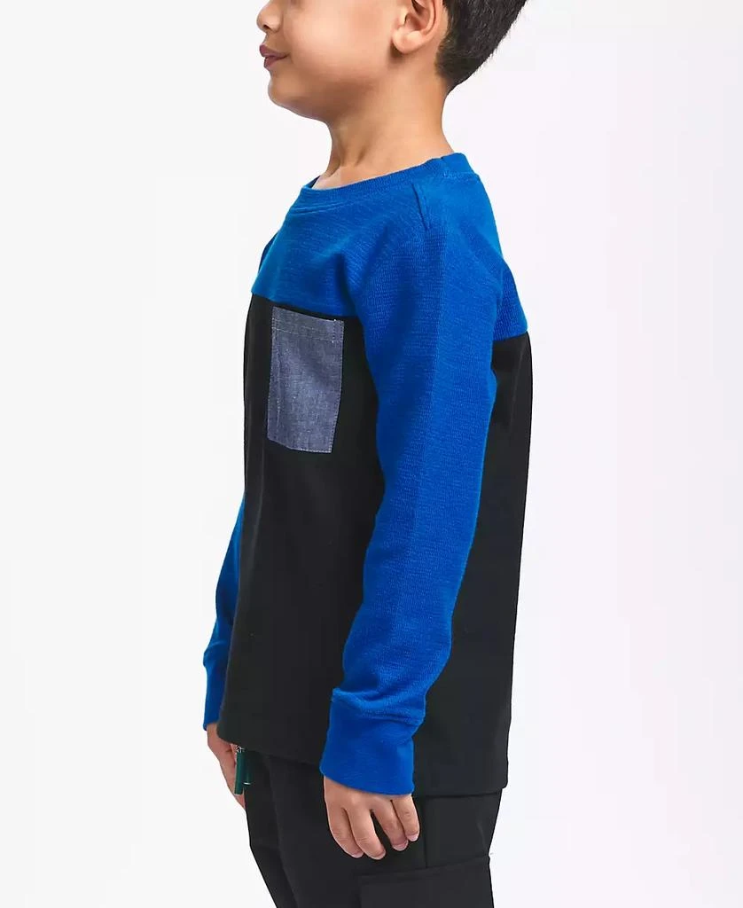 Sovereign Code Little Boys Textured Color Blocked Long Sleeve Tee 3