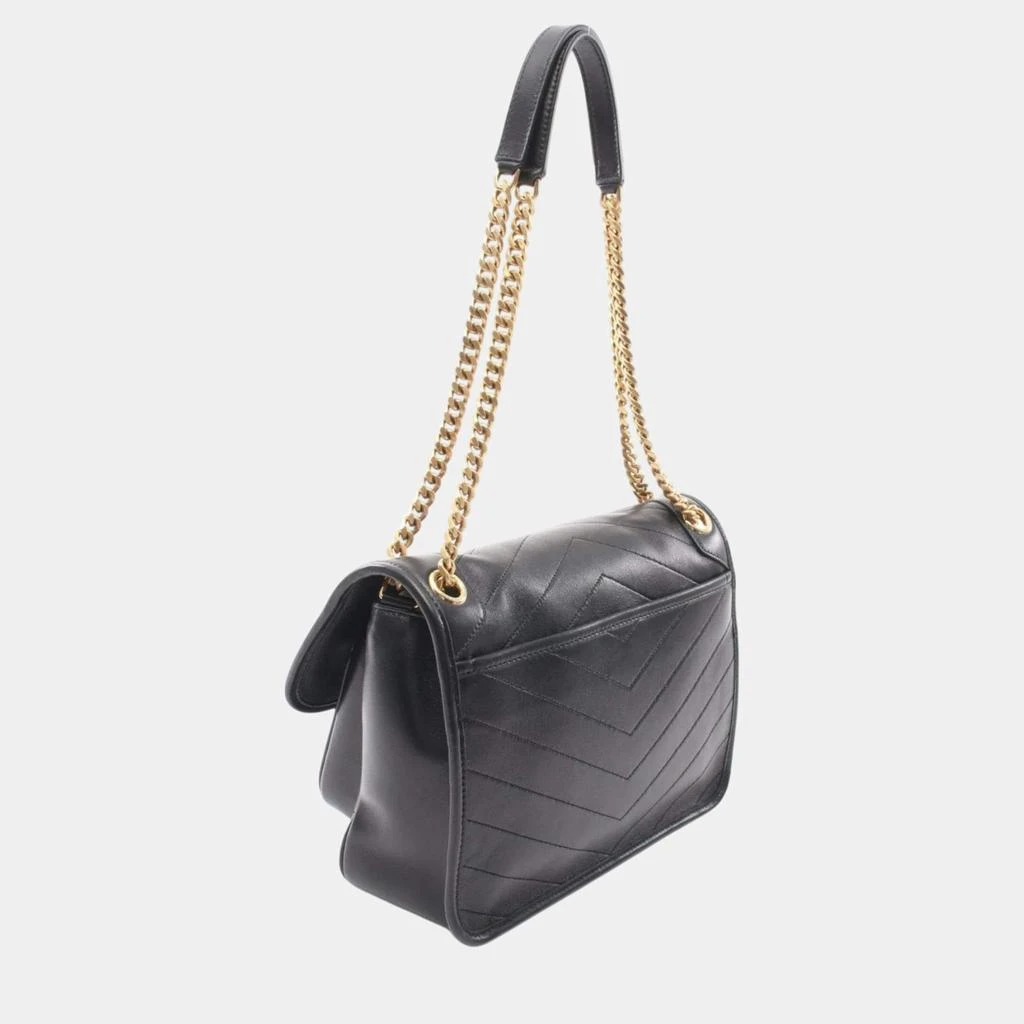 Yves Saint Laurent Saint Laurent Black Leather Shoulder Bag 2