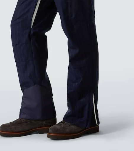 Brunello Cucinelli Chalk stripe wool ski pants 6