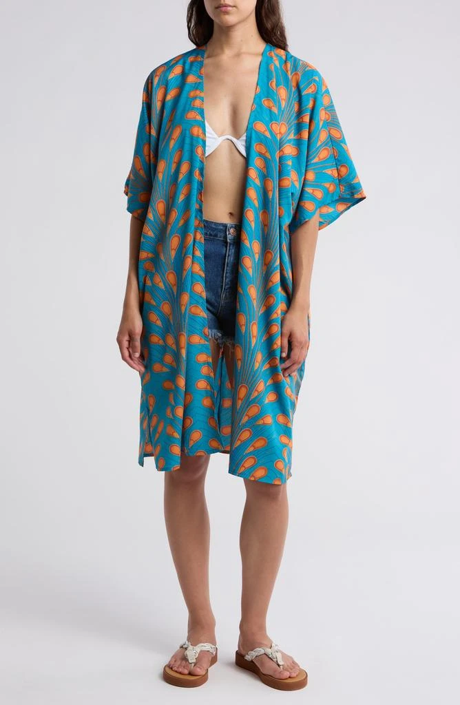 Lulla Collection by Bindya August Tie Waist Cover-Up Dress 1
