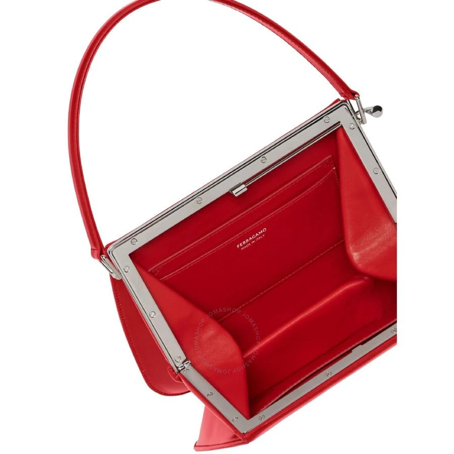 Salvatore Ferragamo Semi-Rigid Logo Printed Tote Bag 3