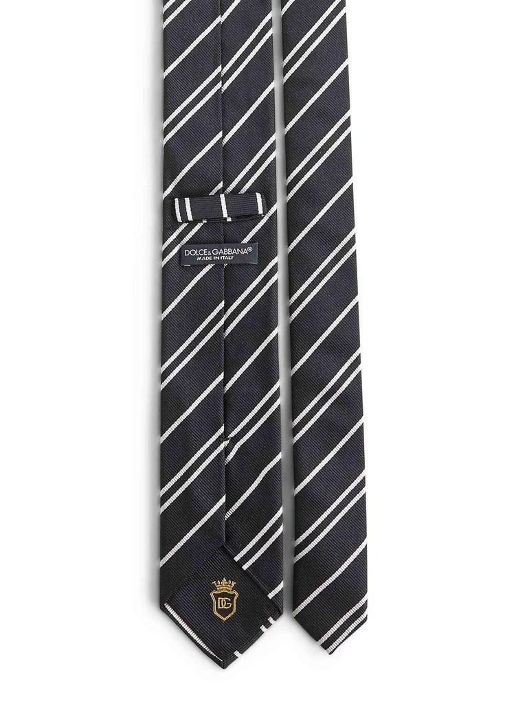 Dolce & Gabbana Dolce & Gabbana Striped Jacquard Tie 2