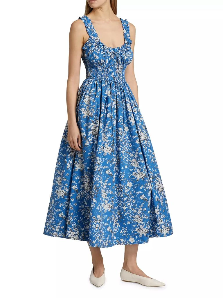 DÔEN Emmaretta Floral Cotton Cocktail Dress 2
