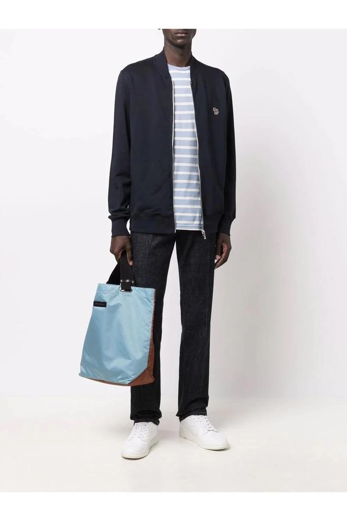 Paul Smith Essentials Zip Jersey Bomber 1