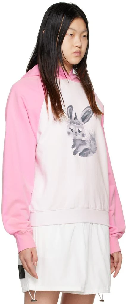 We11done Off-White & Pink Rabbit Hoodie 2