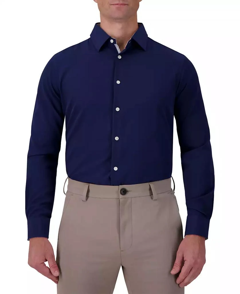 Report Men's Slim-Fit Solid Woven Shirt 1