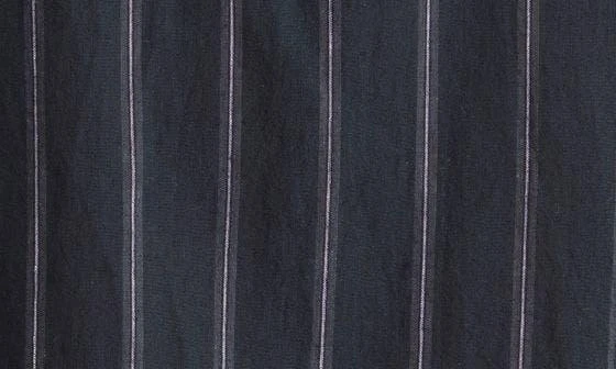 Vince Windsor Stripe Short Sleeve Linen Button-Up Shirt 7