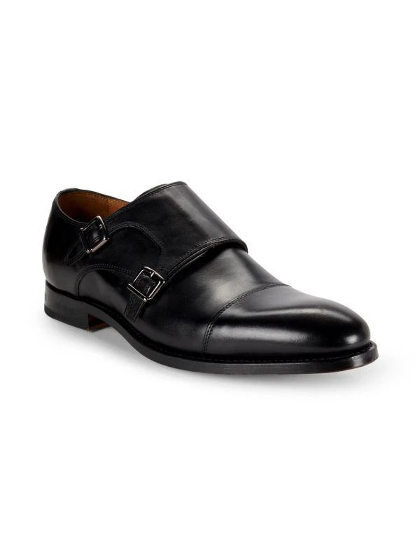 Allen Edmonds Pierce Leather Monk Strap Shoes 2