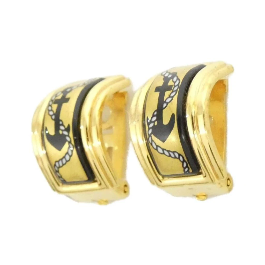 Hermes gold Clip Earrings (Pre-Owned) 2
