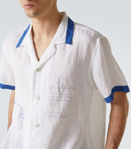 BODE Club Champion embroidered linen shirt 5
