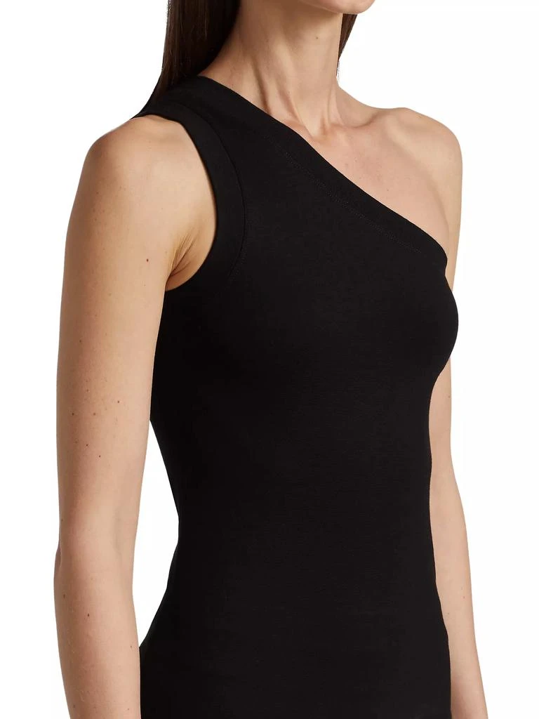 Rosetta Getty One-Shoulder Peplum Tank Top 6