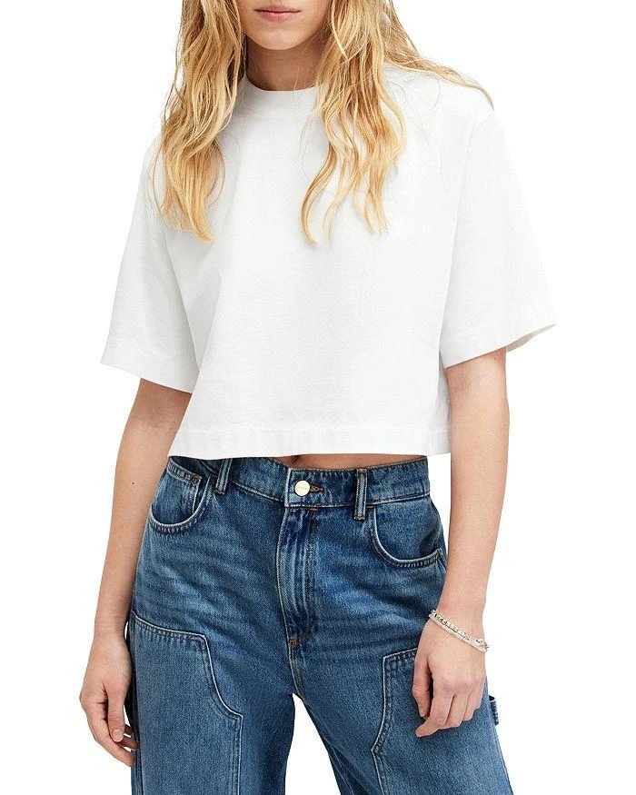 ALL SAINTS Lottie Cropped Tee 1