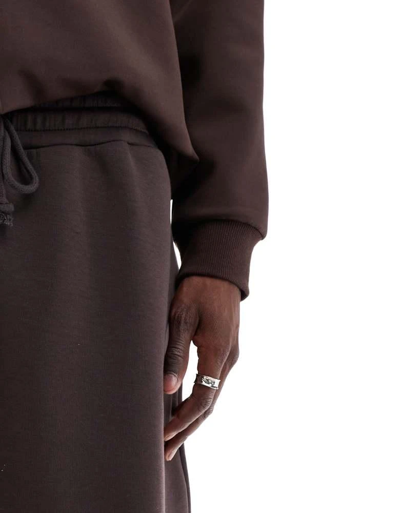 ASOS ASOS DESIGN oversized balloon scuba jogger in grey 5