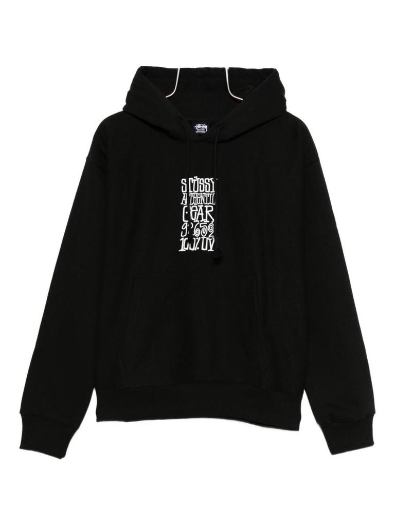 STUSSY OUTLINE ZIP HOODIE オリーブ STUSSY Outline Zip Hoodie Olive - Hoodies - BeyondStyle