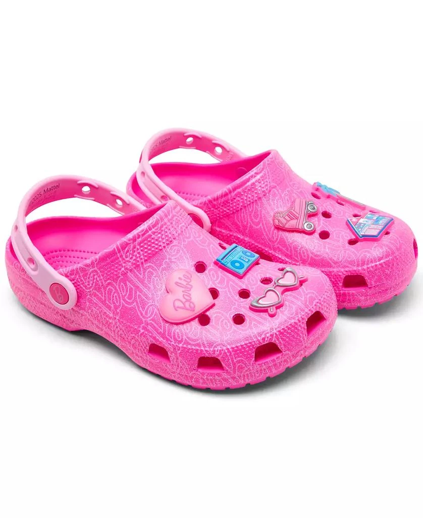 Crocs Big Girls Barbie Classic Clogs from Finish Line