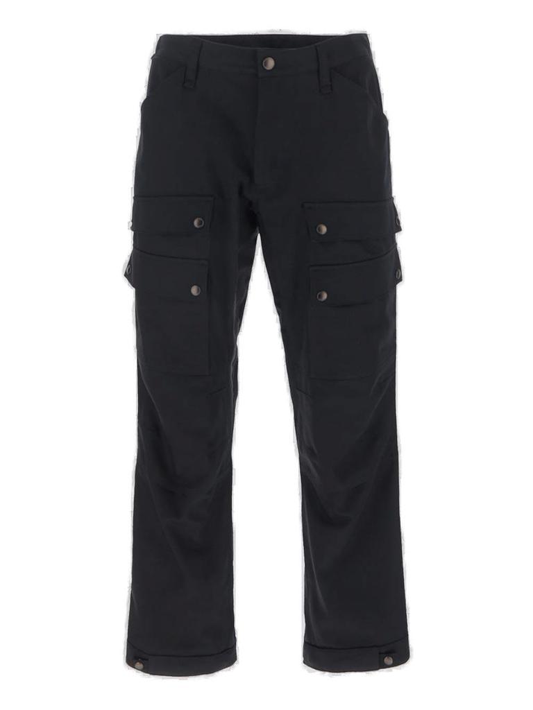 Burberry Burberry Straight-Leg Button-Detailed Cargo Pants