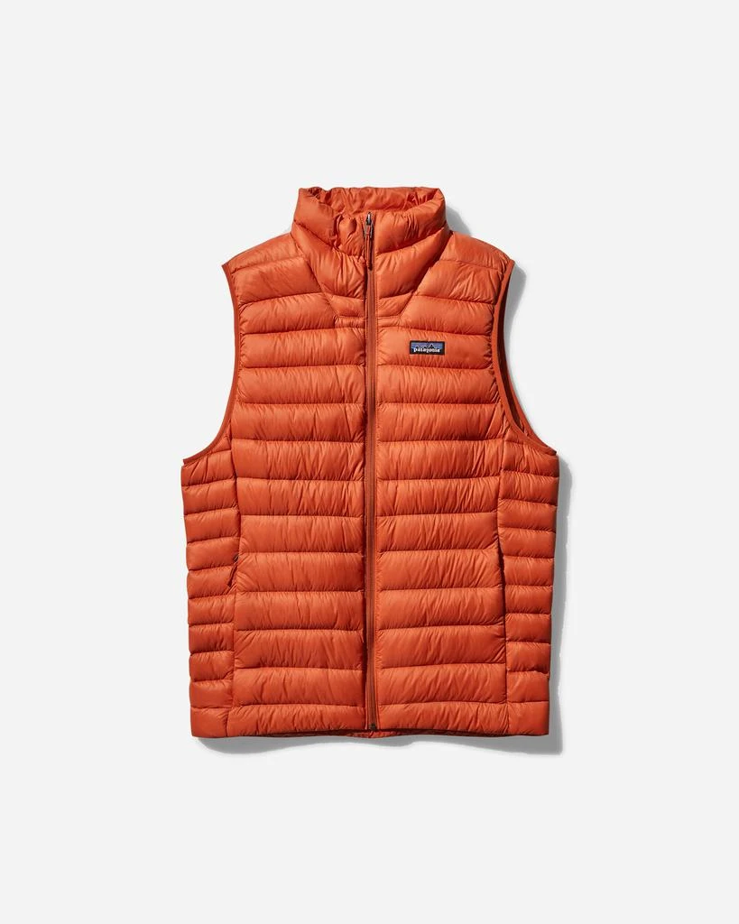 Patagonia Men's Down Sweater Vest Redtail Rust 1