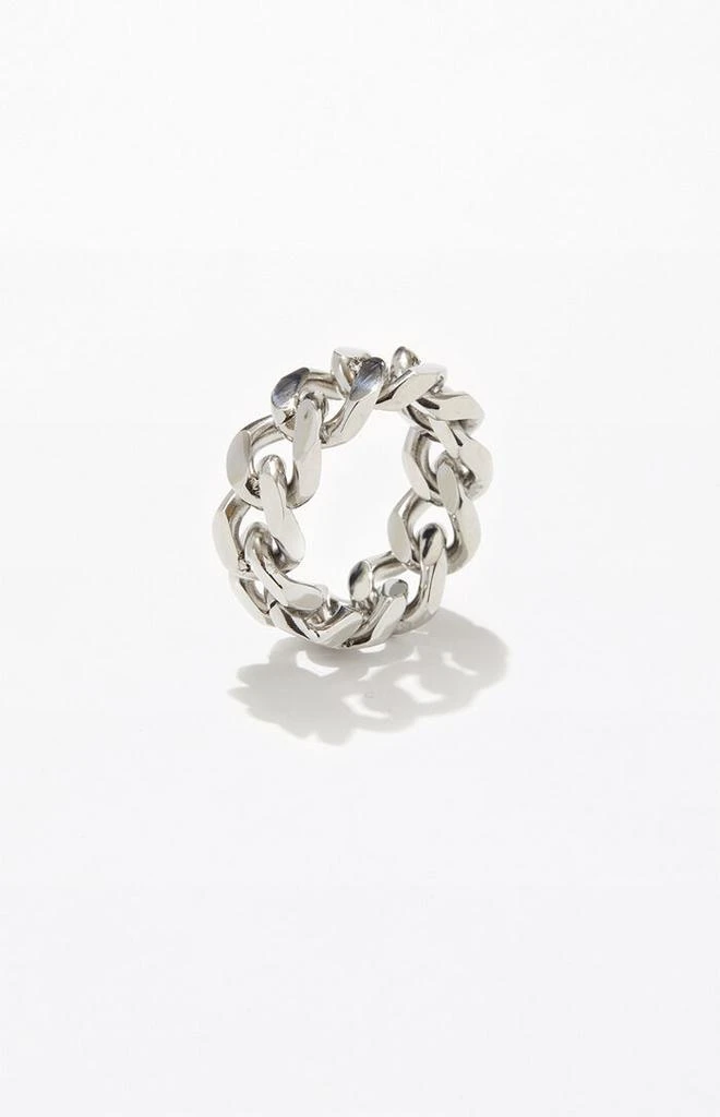 PacSun Silver Cuban Ring 2