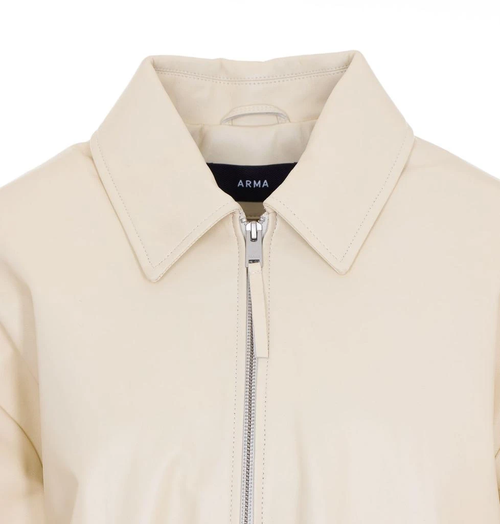 Arma Arma Loua Zip-Up Leather Jacket 3