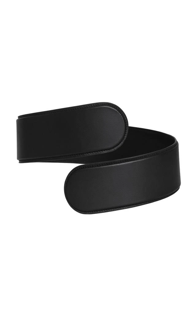 Alaïa ALAÏA - Flex Twist Leather Belt - Black - 70 - Moda Operandi 1