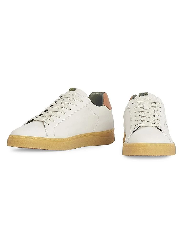 Barbour Reflect Leather Sneakers 3