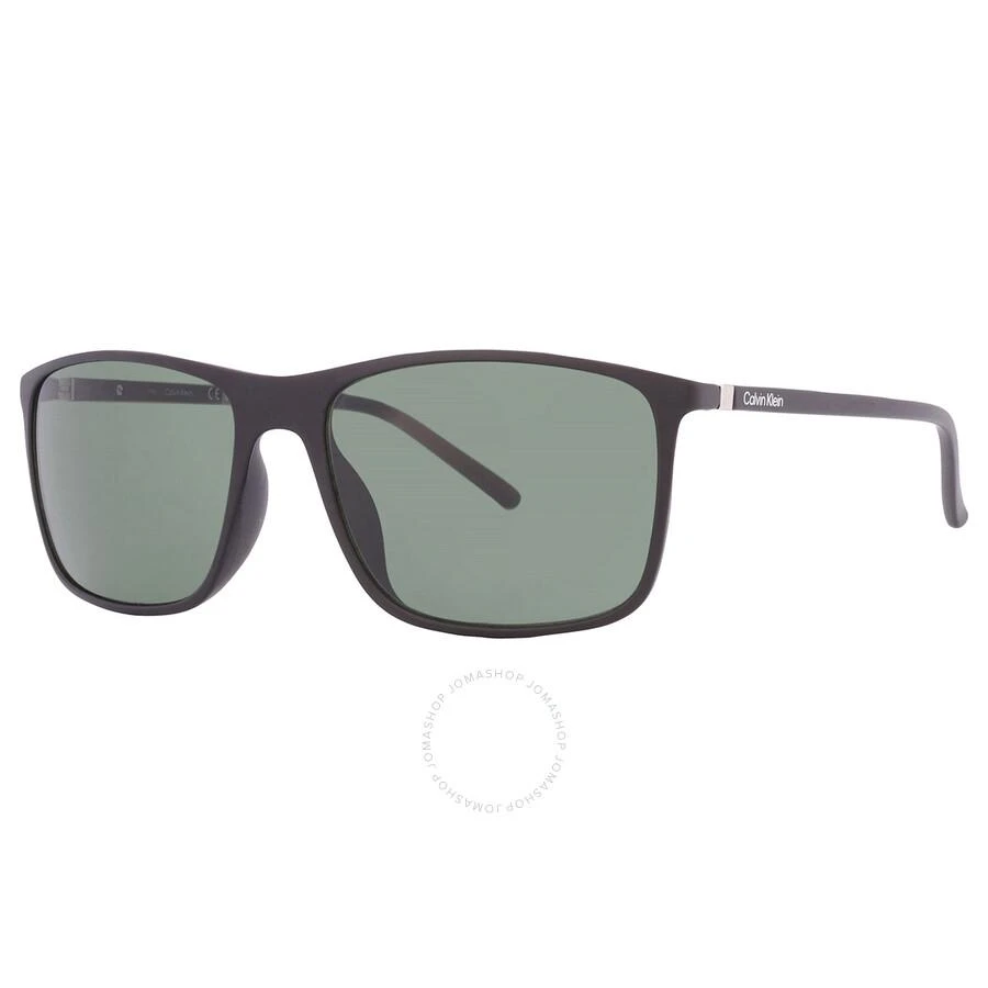 Calvin Klein Grey Rectangular Unisex Sunglasses CK22558S 002 57 2