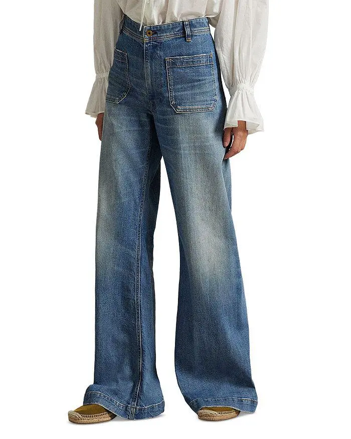 Ralph Lauren High Rise Bootcut Jeans in Arlit Wash 1