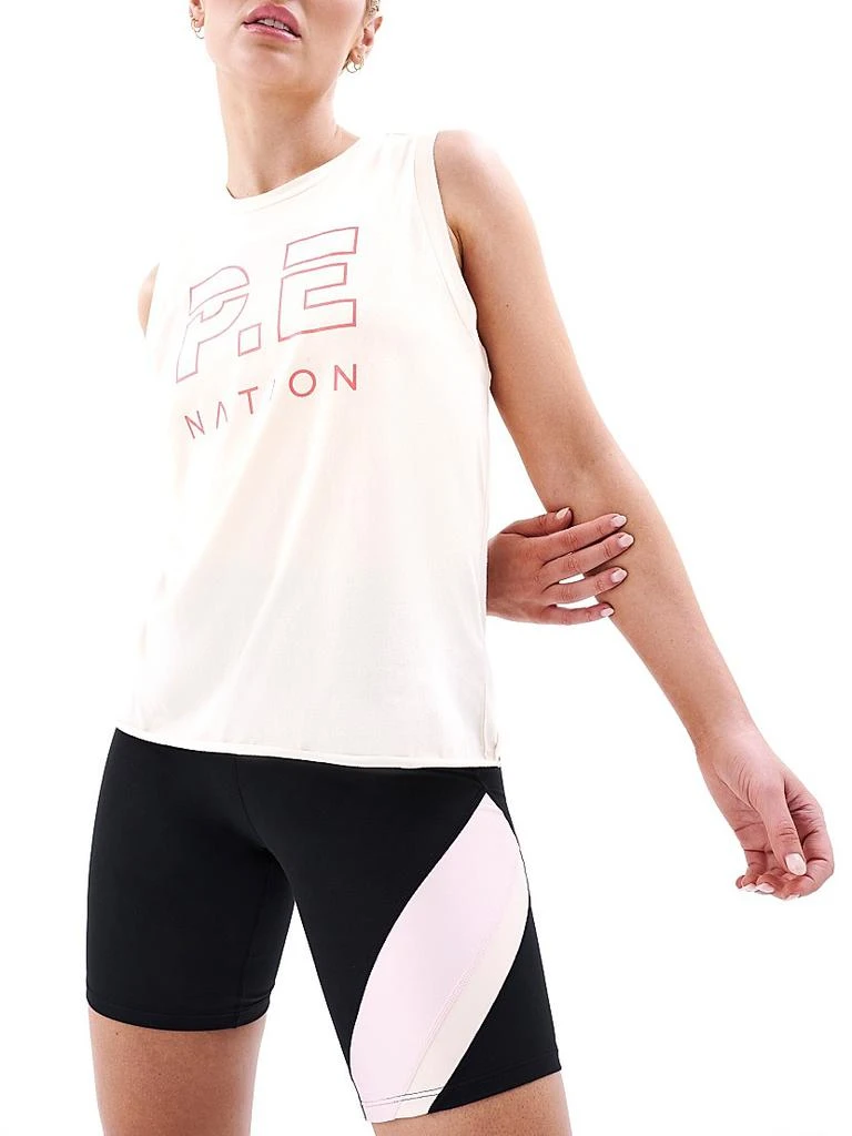 P.E Nation Shuffle Cotton Logo Tank 5