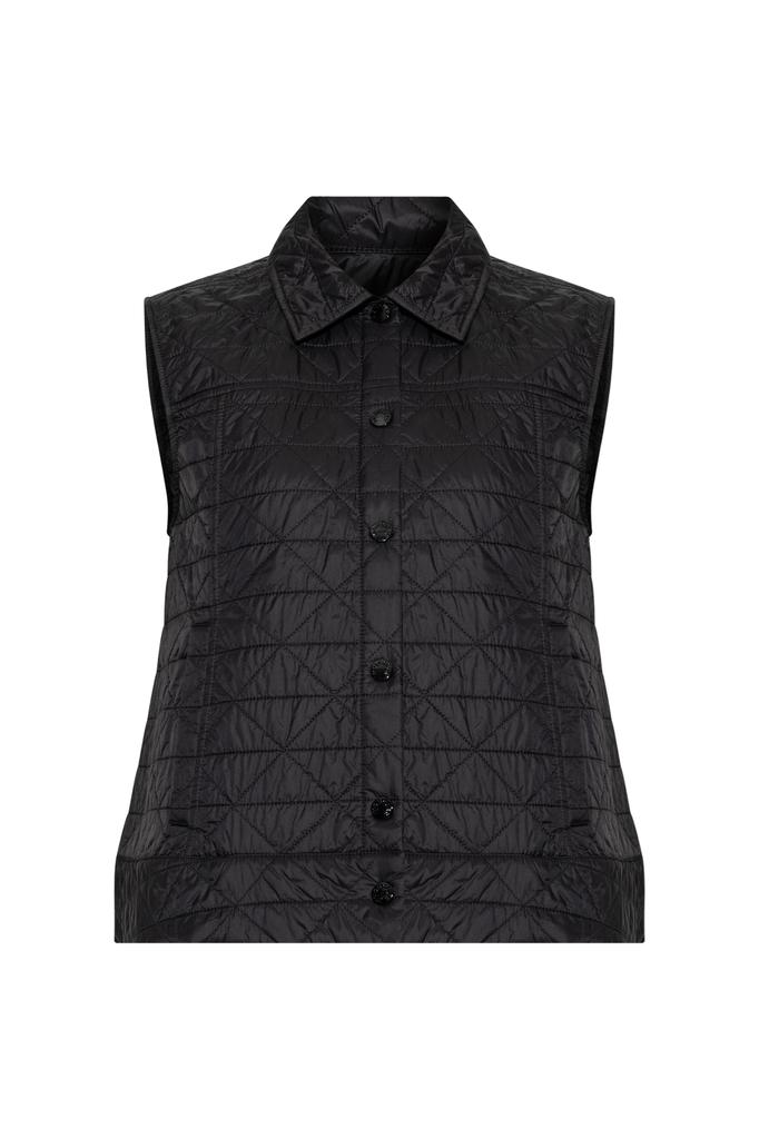 Moncler 4 Moncler HYKE Gray Vanilis Down Vest - Gilets