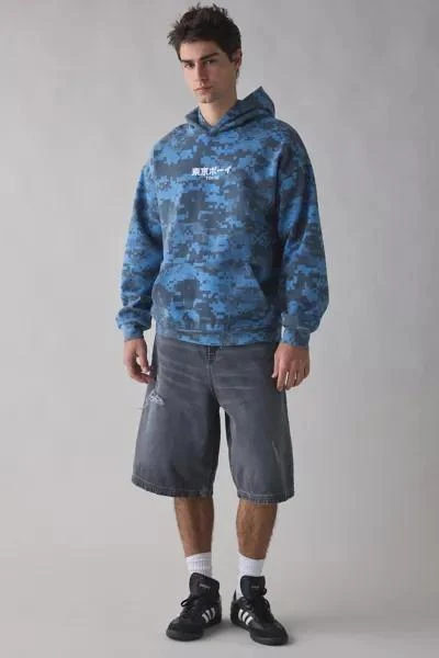 Urban Outfitters Tokyo Digital Camo Pattern Hoodie Sweatshirt 3