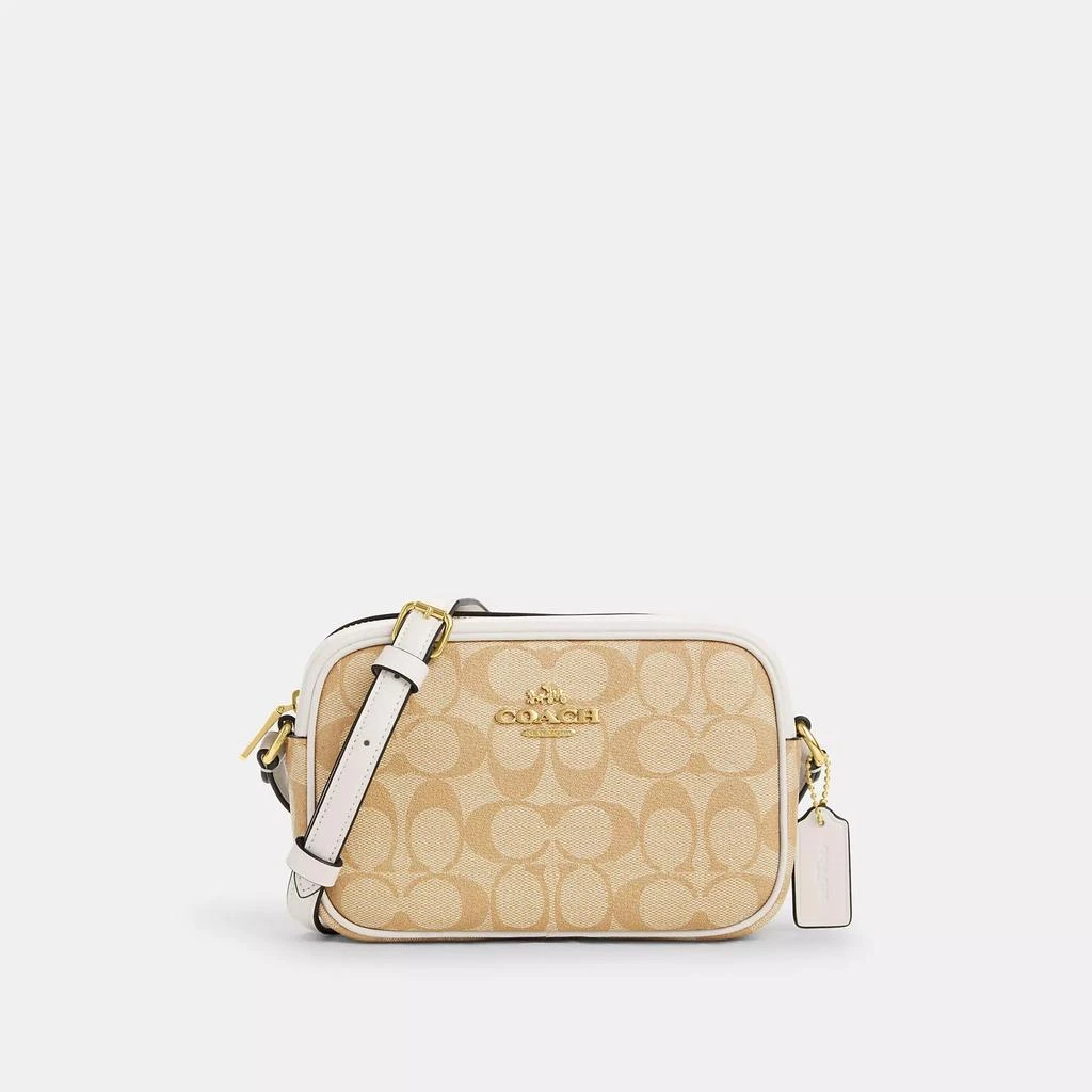 Coach Outlet Mini Jamie Camera Bag In Signature Canvas 1