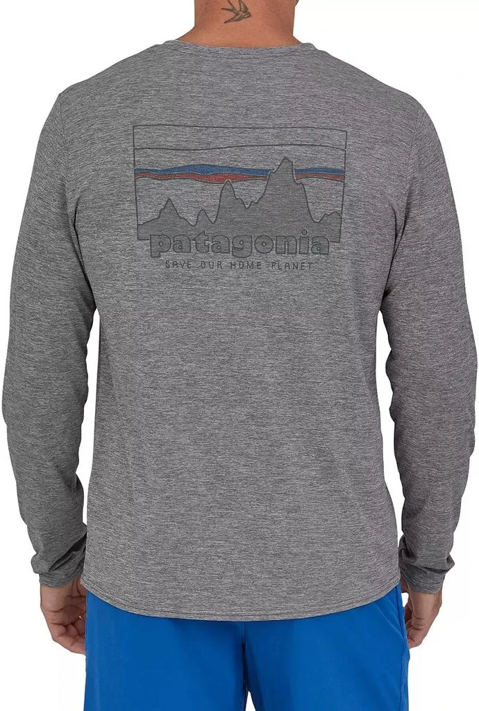 Patagonia Patagonia Men's Capilene Cool Daily Graphic Long Sleeve Shirt 5