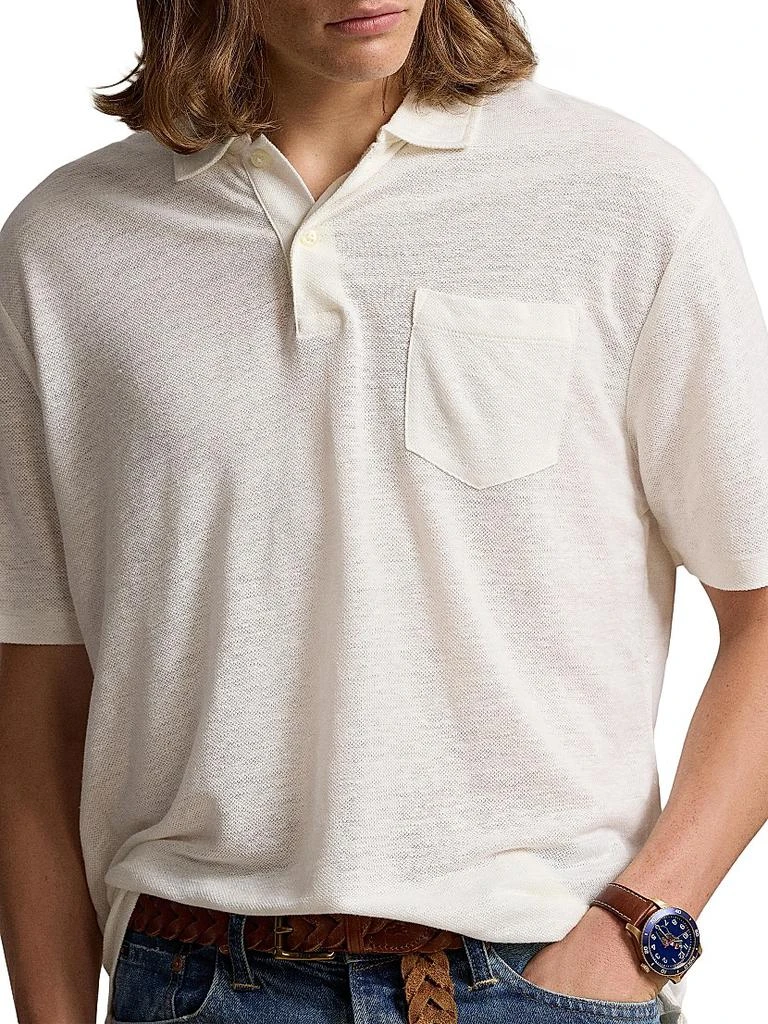 Ralph Lauren Linen Polo Shirt 5