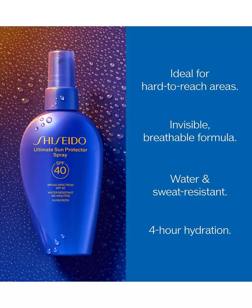 Shiseido Ultimate Sun Protector Spray SPF 40, 150 ml 5