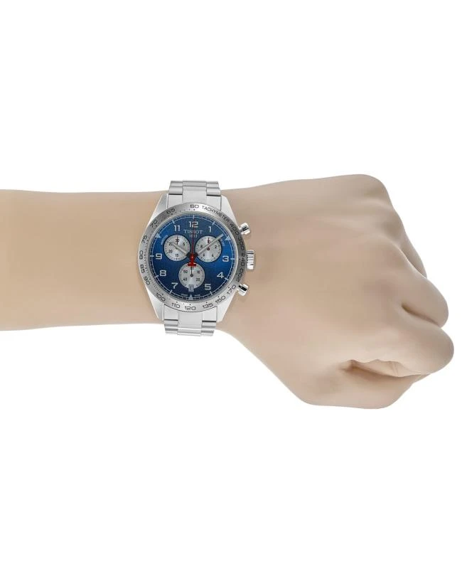 Tissot Tissot PRS 516 Chronograph Blue Dial Steel Men's Watch T131.617.11.042.00 4