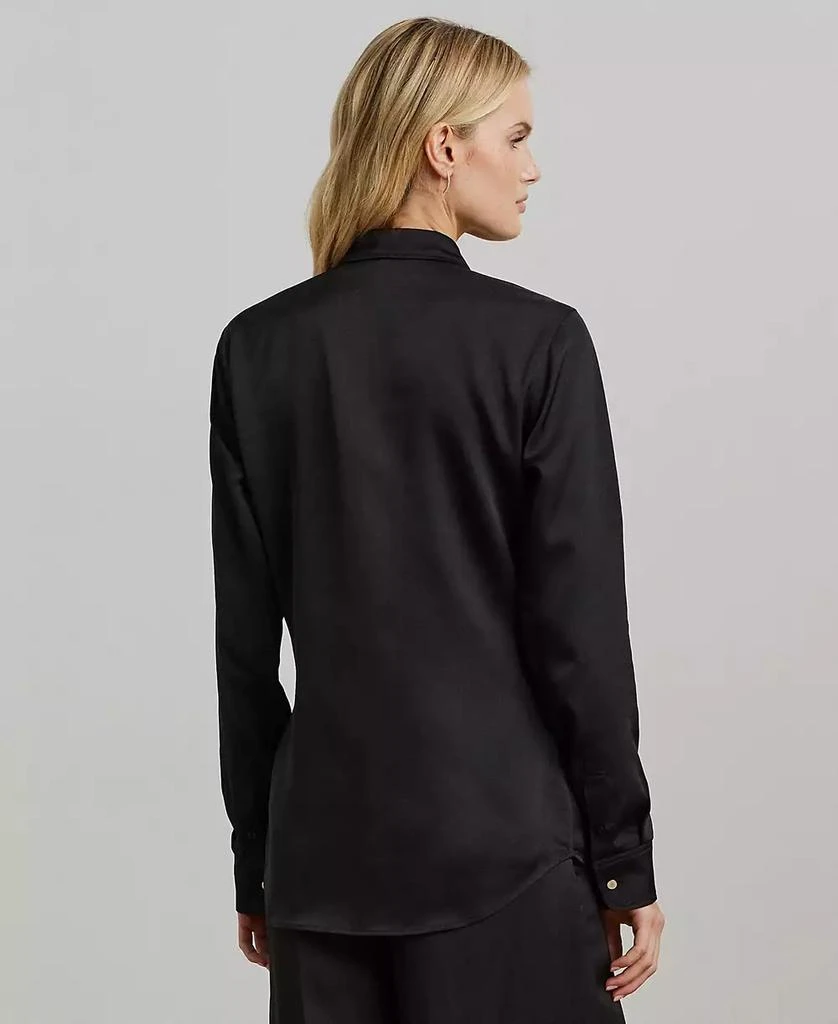 Ralph Lauren Women's Satin Charmeuse Shirt 5