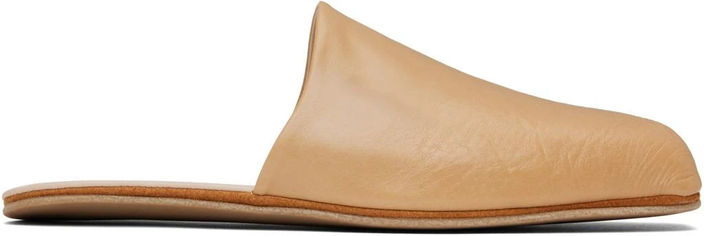 Our Legacy Beige Cigarr Slippers 1
