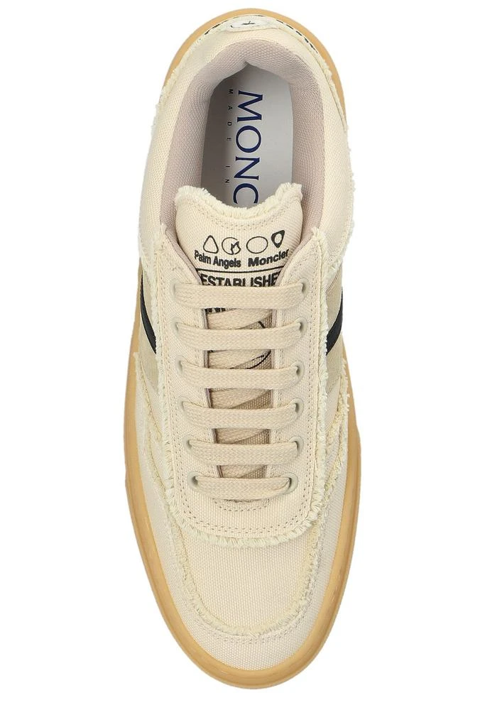 Moncler Moncler X Palm Angels Striped Low-Top Sneakers 4