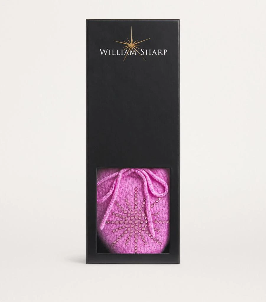 William Sharp Cashmere Crystal Dolly Slippers 7