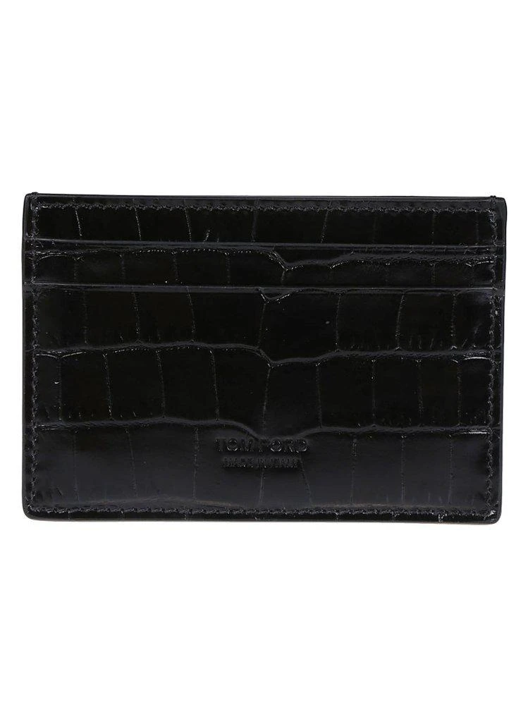 Tom Ford Tom Ford Embossed Card Holder Wallet